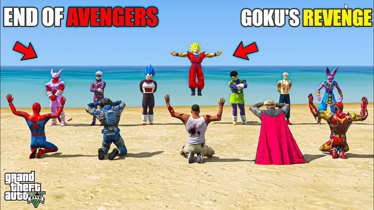 TEAM ANIME VS TEAM AVENGERS | GOKU'S BIGGEST REVENGE | FULL MOVIE | EP-2