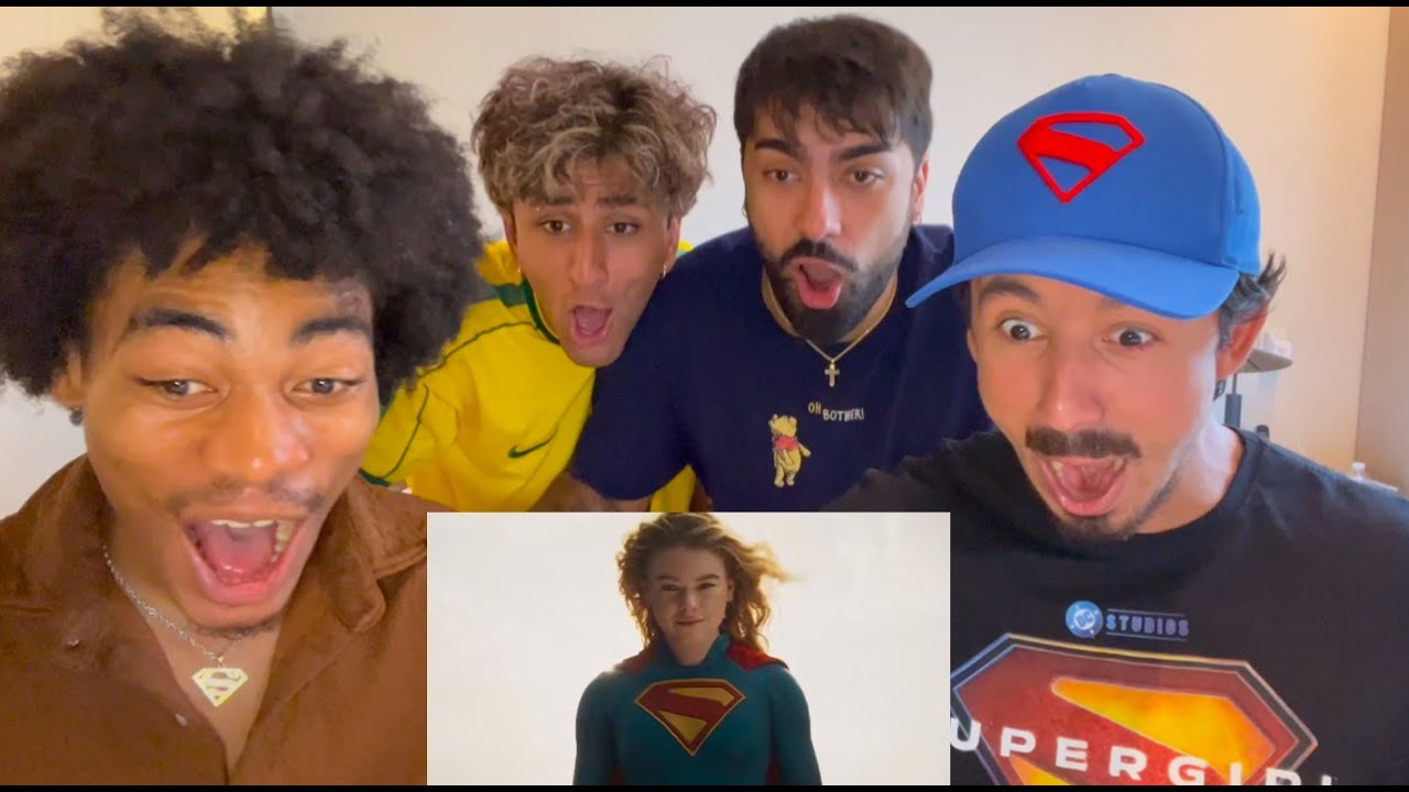 SUPERGIRL TEASER TRAILER REACTION!