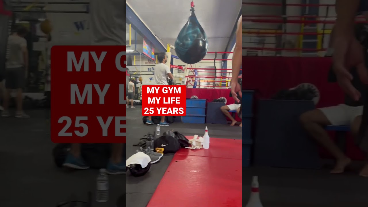 My job. My life. 25 years owning South Beach Boxing on #miamibeach #youtubeshorts #gymlife #shorts
