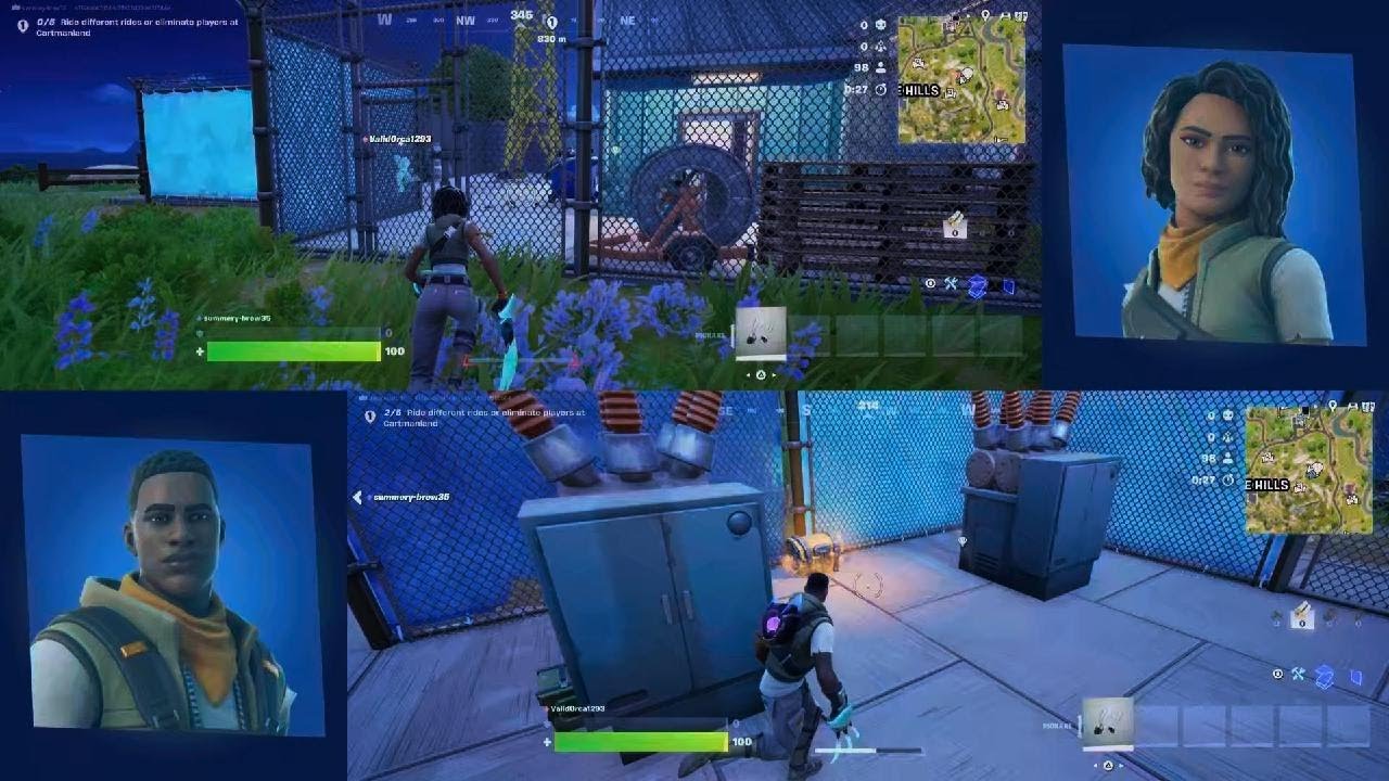 Tried Fortnite with dad 😊😊😍😍