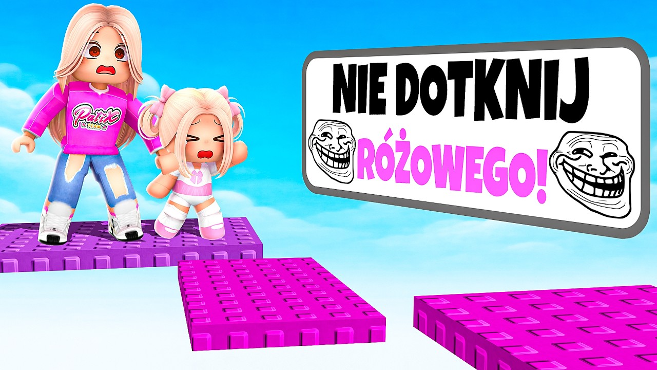 TROLL OBBY z MAŁĄ AMI w ROBLOX! 🤪