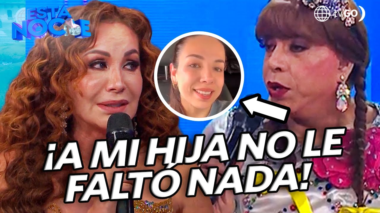 Esta noche: Janet Barboza recibe un emotivo mensaje de su hija (HOY)