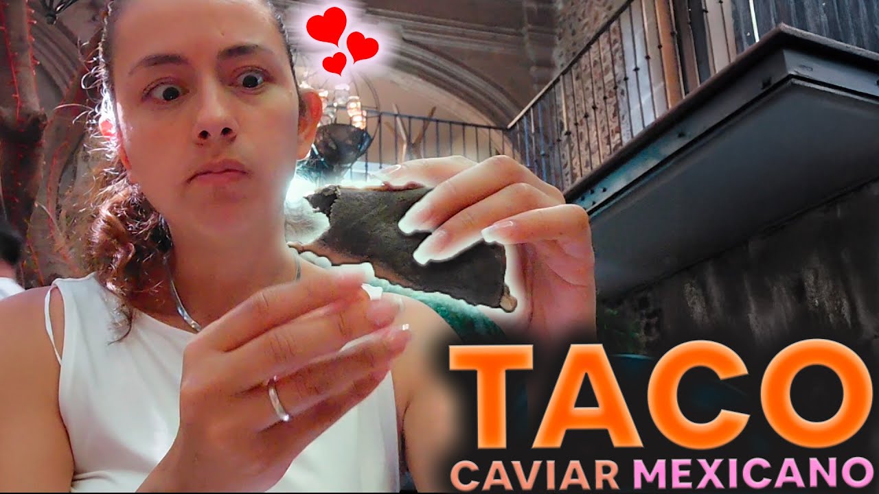TACOS de CAVIAR MEXICANO | Un RESTAURANTE de LUJO de MÉXICO - Azul Histórico
