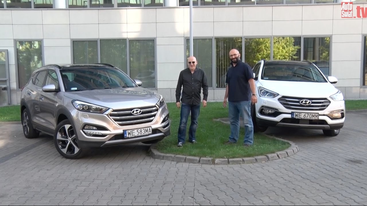 Auta bez ściemy - Hyundai Tucson kontra Santa Fe