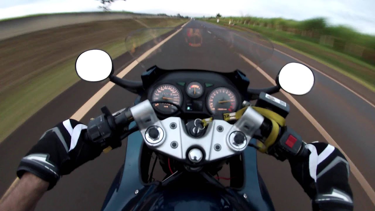 TOP SPEED SUZUKI GSX 750F 260km/h 24/05/2013
