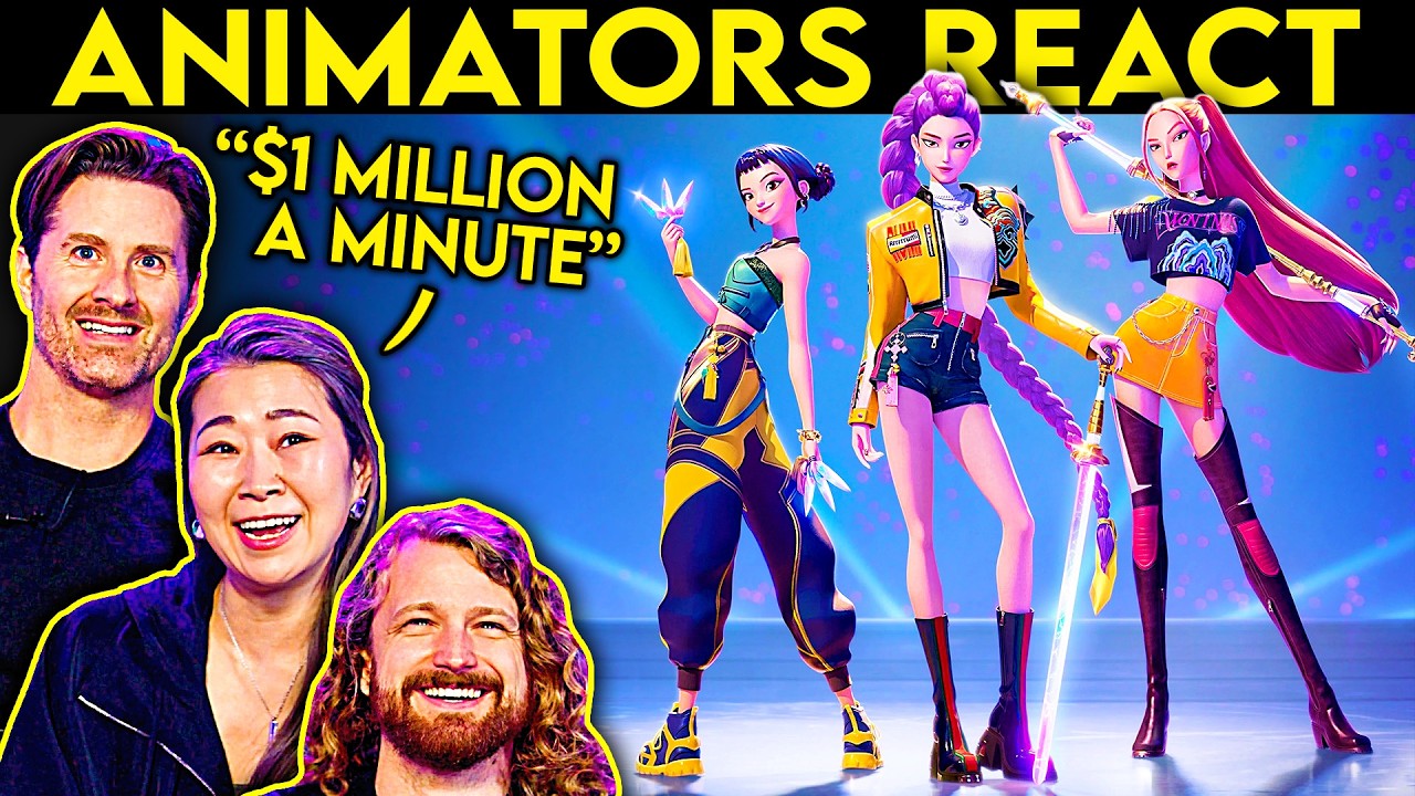Animators React to KPop Demon Hunters - ft. THE DIRECTORS!