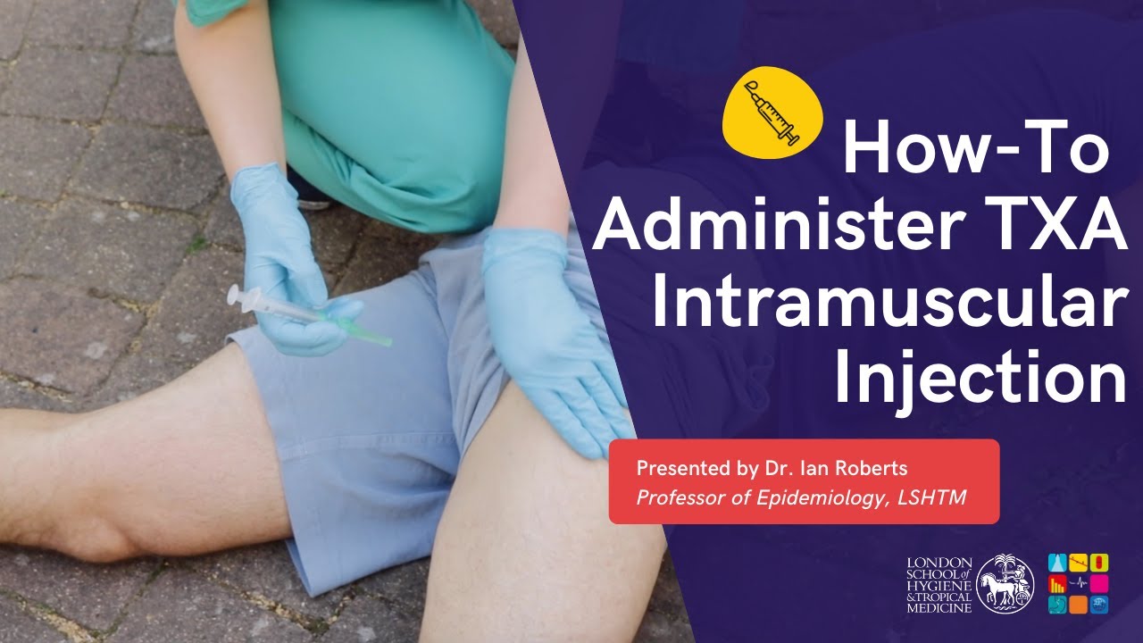STEP-BY-STEP ✏️ || How-To Administer TXA Intramuscular Injection
