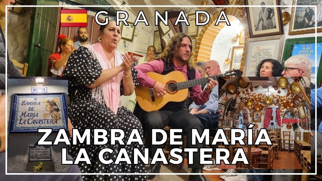 Zambra María la Canastera - Концерт фламенко - Гранада, Испания