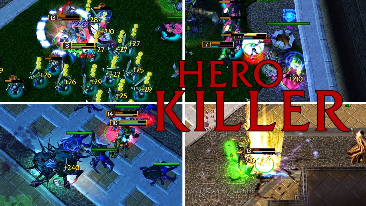 The Mountain King, THE HERO KILLER! | Footmen Frenzy | W3