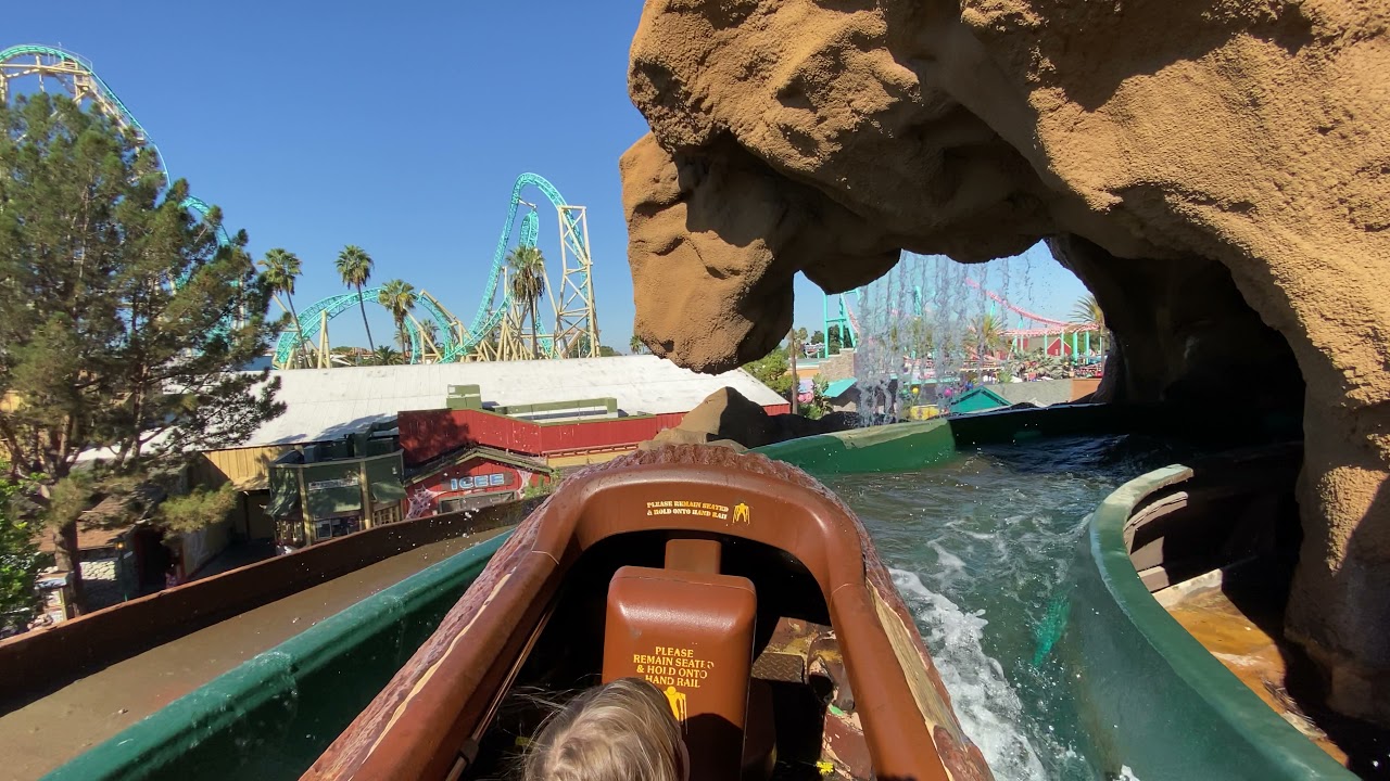 Knott’s Berry Farm; Spooky Log Ride, Timber mountain log ride. ￼