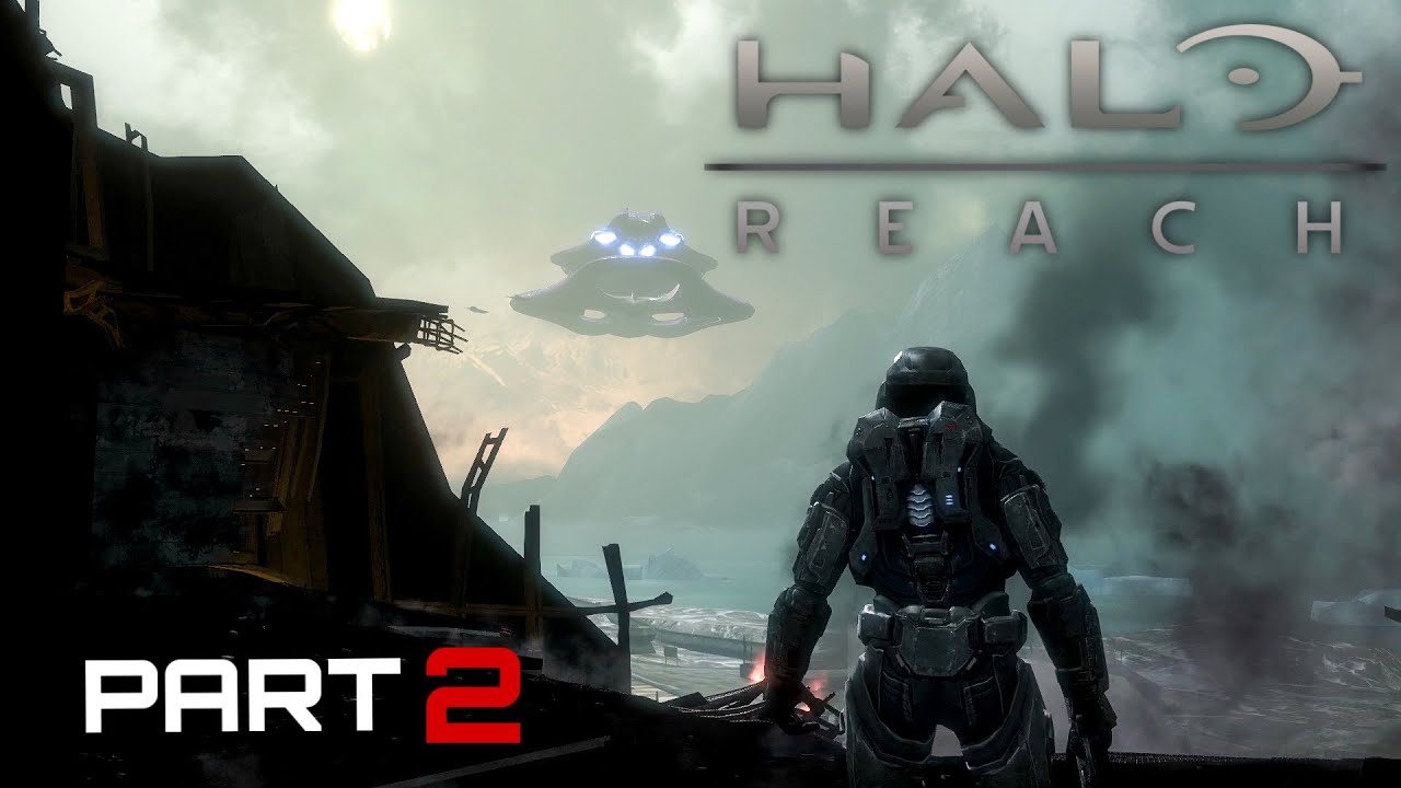 Halo Reach CO-OP Campaign Gameplay || Part 2 || ONI : Sword Base