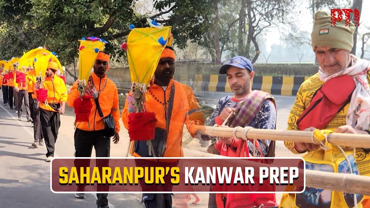 Saharanpur gears up with camps and security for Kanwar Yatra ahead of Mahashivratri