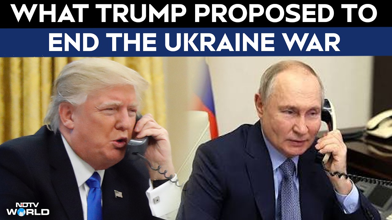 Новости о Дональде Трампе | Трамп и Путин провели 90-минутный разговор о войне на Украине