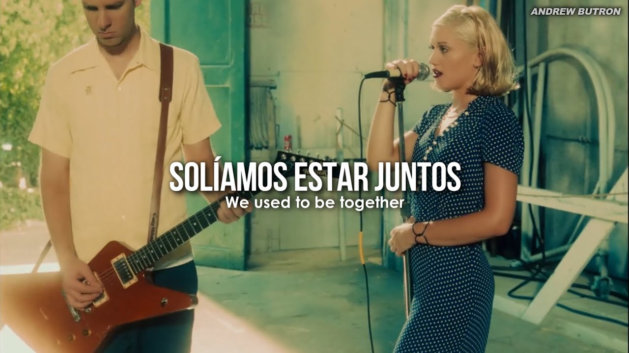 No Doubt - Don't Speak [Sub espa&ntilde;ol + Lyrics] (Video Oficial) 4K