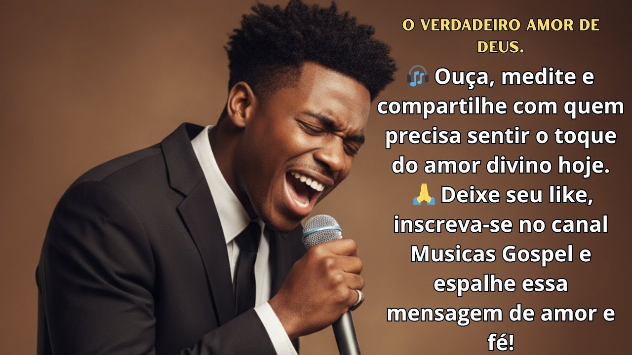 “O Verdadeiro Amor de Deus 💖 | Uma Canção que Toca a Alma e Transforma Corações”