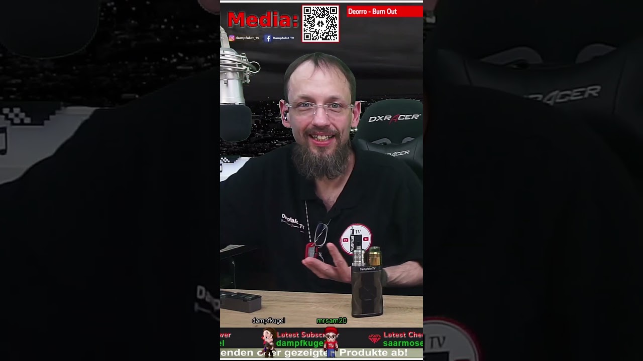 🥥🍉 OWL Salt: Kokos Melone 💨 #dampfalottv #twitchstreamer #shortreview #unterhaltung