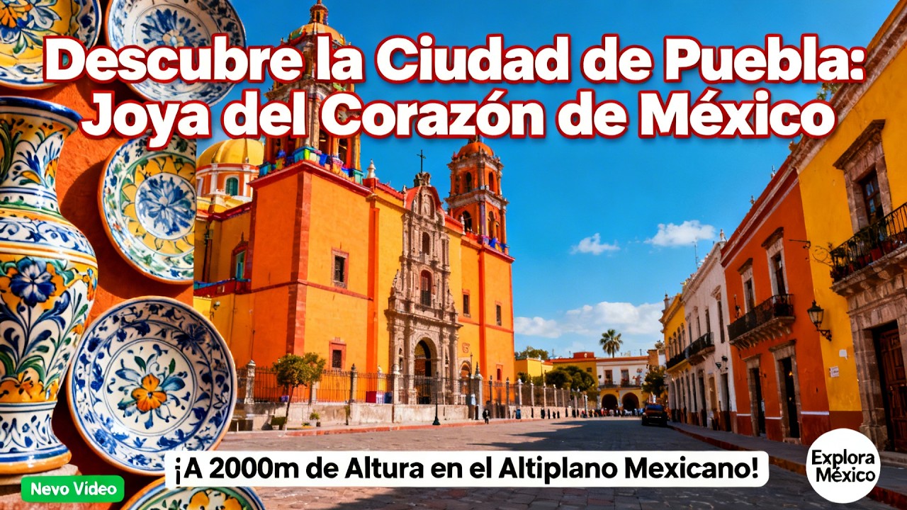 Puebla de los Ángeles 🌋 La Ciudad Patrimonio de la Humanidad que DEBES visitar en México