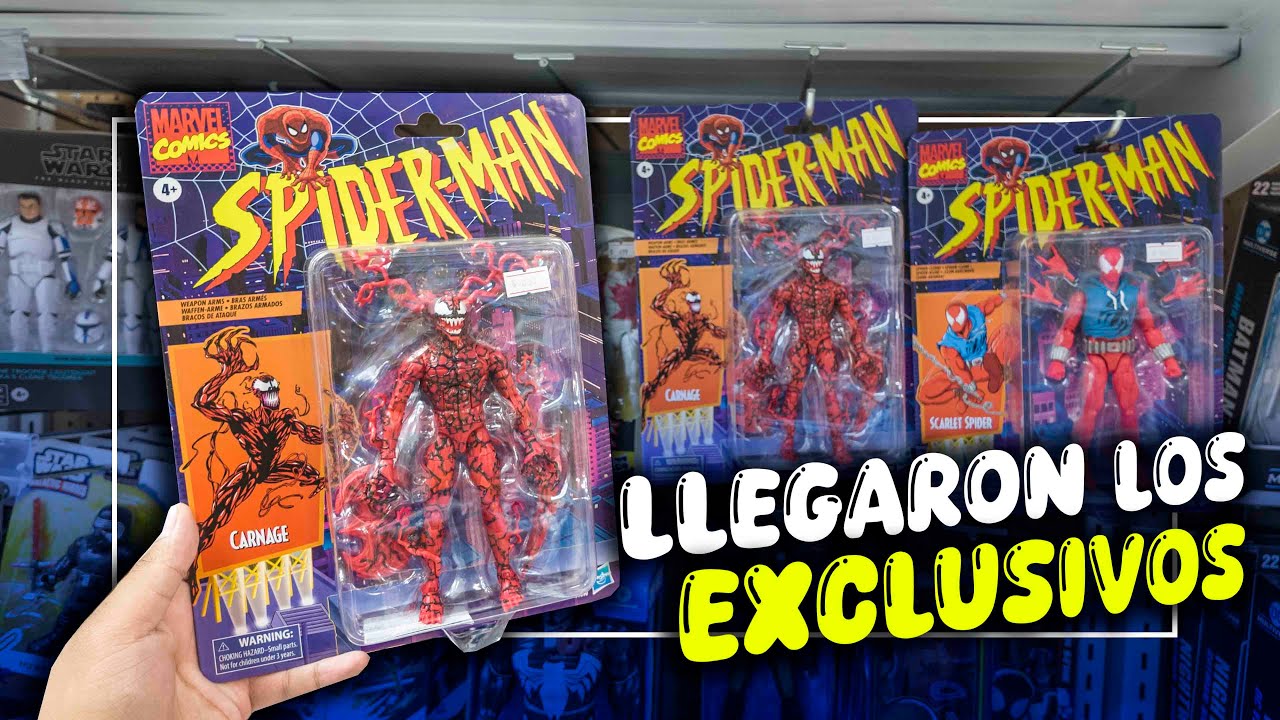 Llegaron los Marvel Legends Exclusivos de Spider-Man 😱🔥 | El Tio pixel