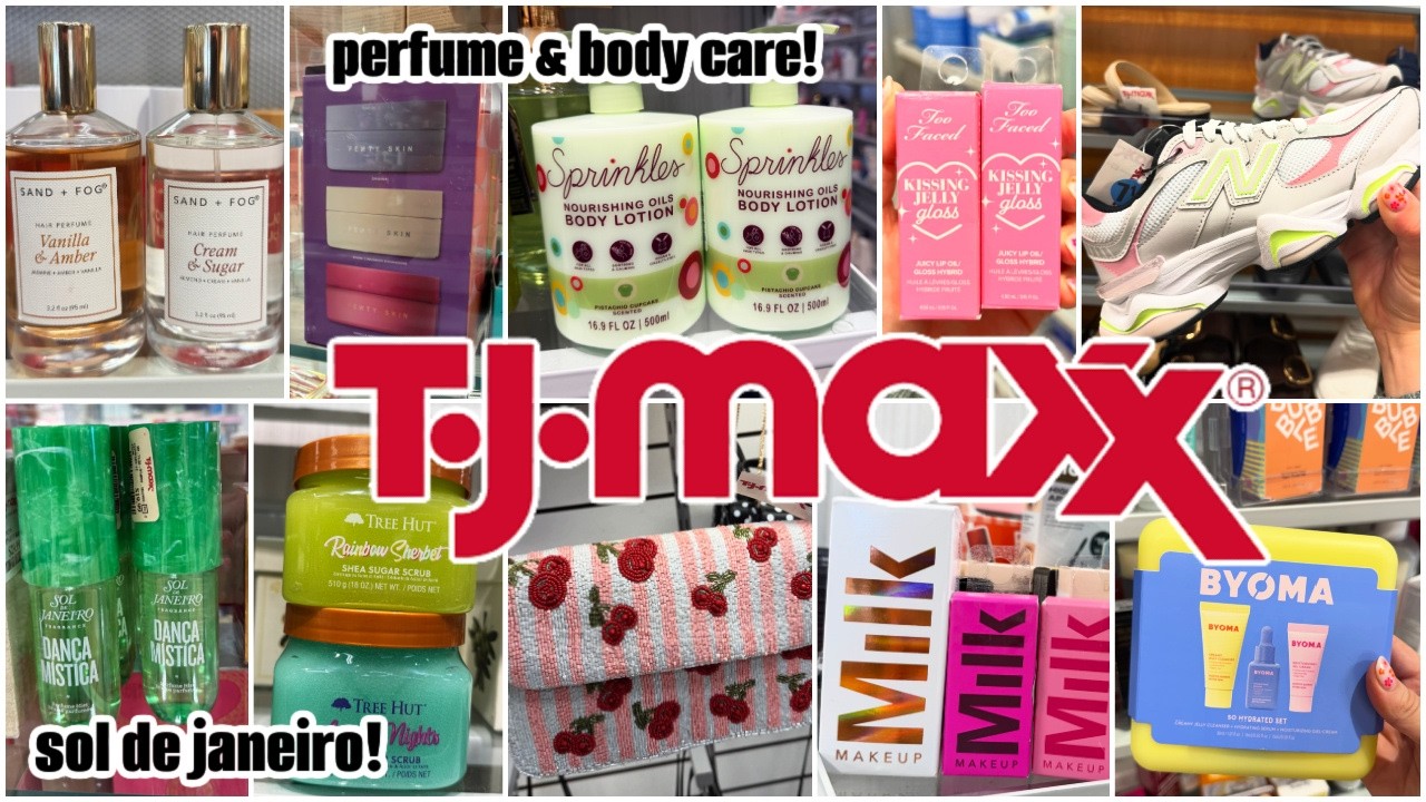 TJ MAXX SPRING SHOP WITH ME! New Perfumes, Body Care, & More!