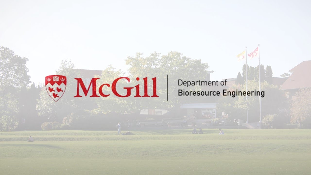Department of Bioresource Engineering at McGill University - Quick Introduction