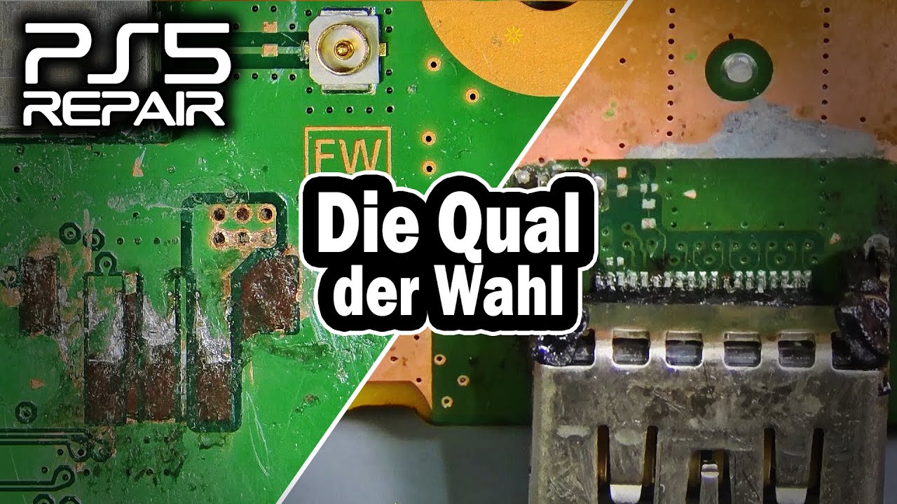 Zuviele defekte PS5 Geräte... reparieren wir eine davon | PCB Solder Berlin