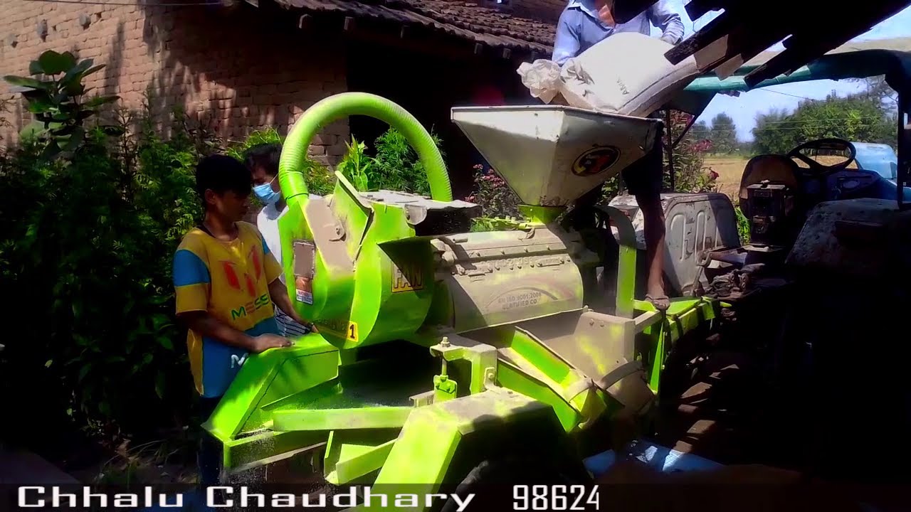 Tractor Rice mill Mobile Rice Mill Business in Nepal