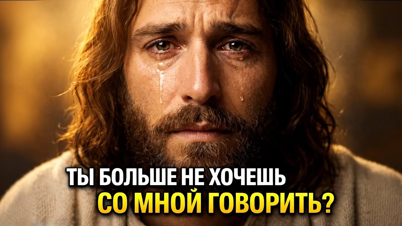 🔴 БОГ ГОВОРИТ: ТЫ БОЛЬШЕ НЕ ХОЧЕШЬ СО МНОЙ ГОВОРИТЬ? | БОЖЬЕ ПОСЛАНИЕ СЕЙЧАС | БОГ ПОМОГАЕТ | ✝️🔥