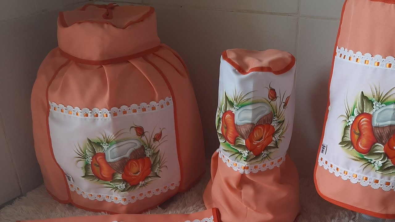 capa para botijão de gás #façavocêmesmo #façaevenda #kitdecozinha #artesanato #capaparabotijãodegás