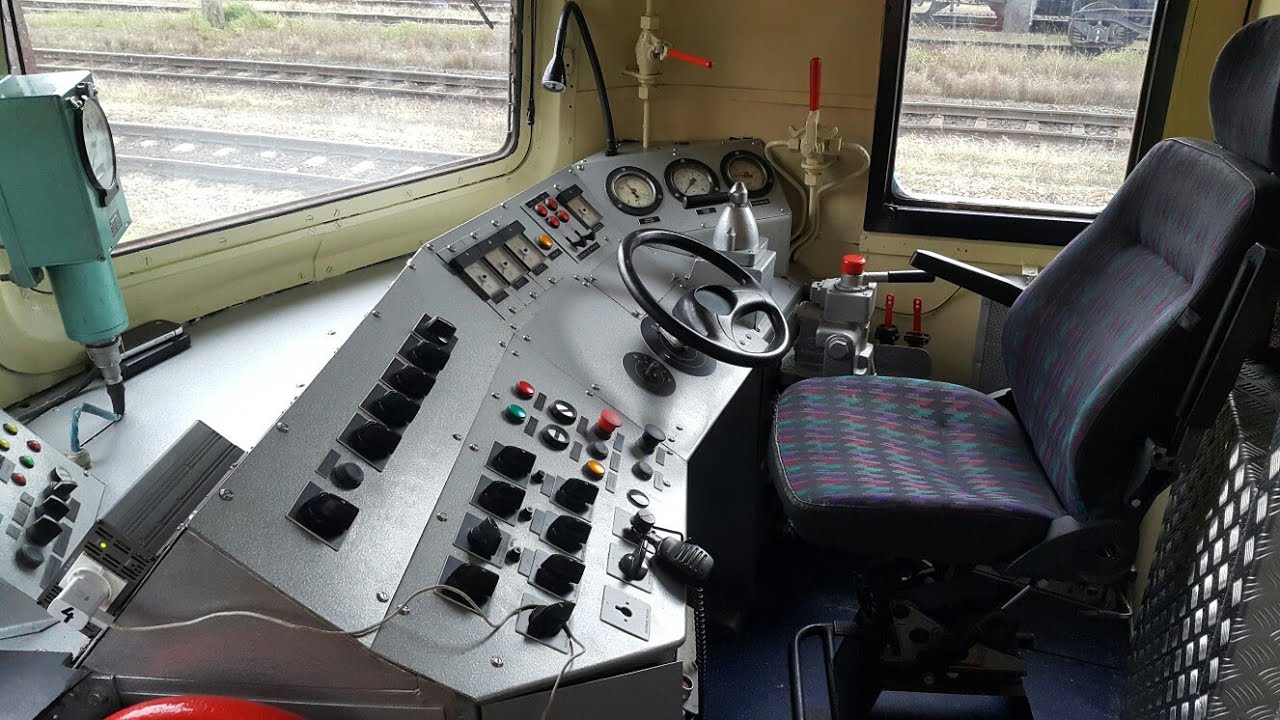 Kabina lokomotywy E140