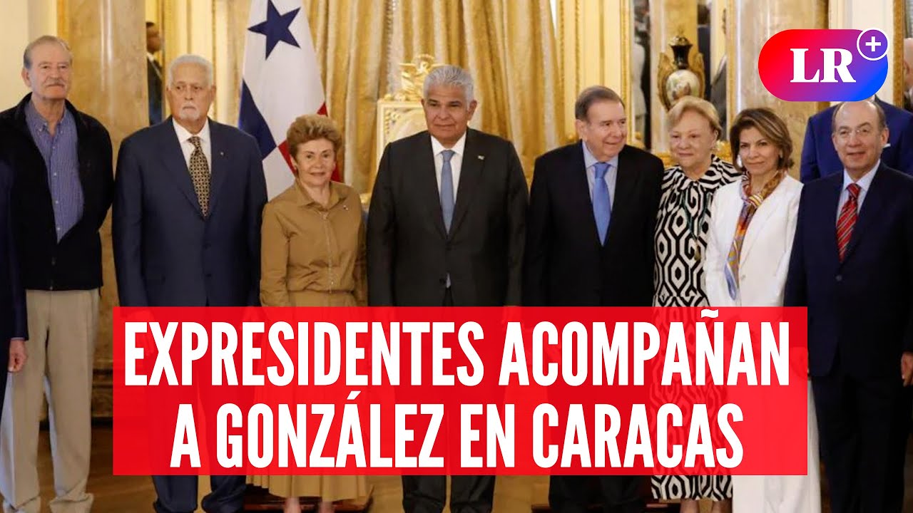 EXPRESIDENTES latinoamericanos ACOMPAÑARÁN a EDMUNDO GONZÁLEZ en su llegada a CARACAS | #LR