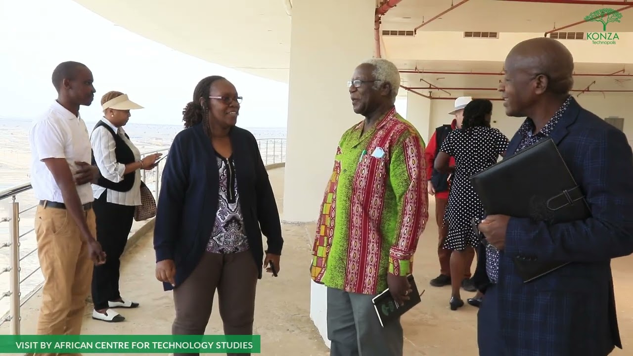 Africa Center for Technology Studies (ACTS) visit Konza Technopolis.