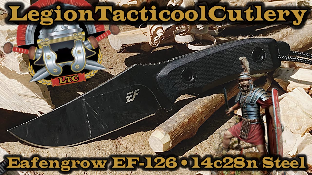 Eafengrow EF-126 Long Clip Point in 14c28n Steel #edc #blade #huntingknife #campingknife #knife