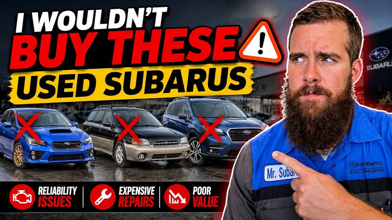 I Would NOT Buy These Subarus Used!