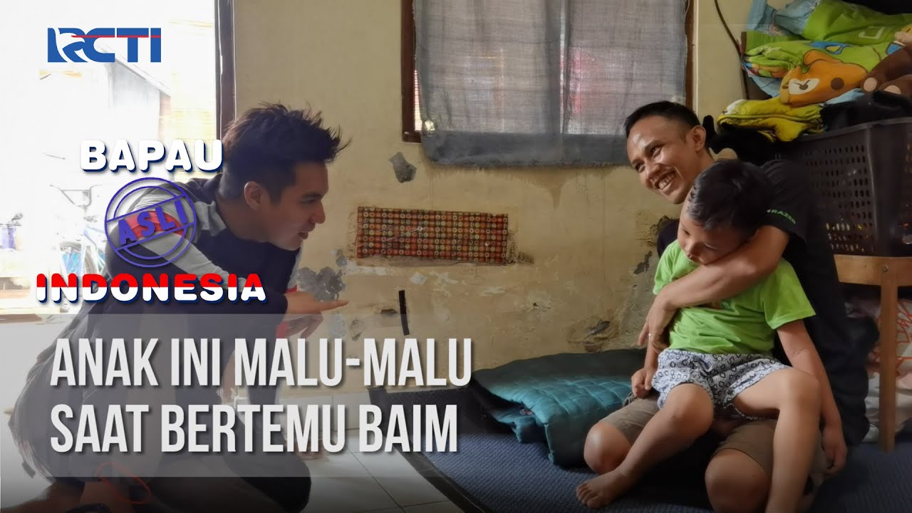 BAPAU ASLI INDONESIA - Anak Ini Malu-Malu Saat Bertemu Baim [07 Agustus 2020]