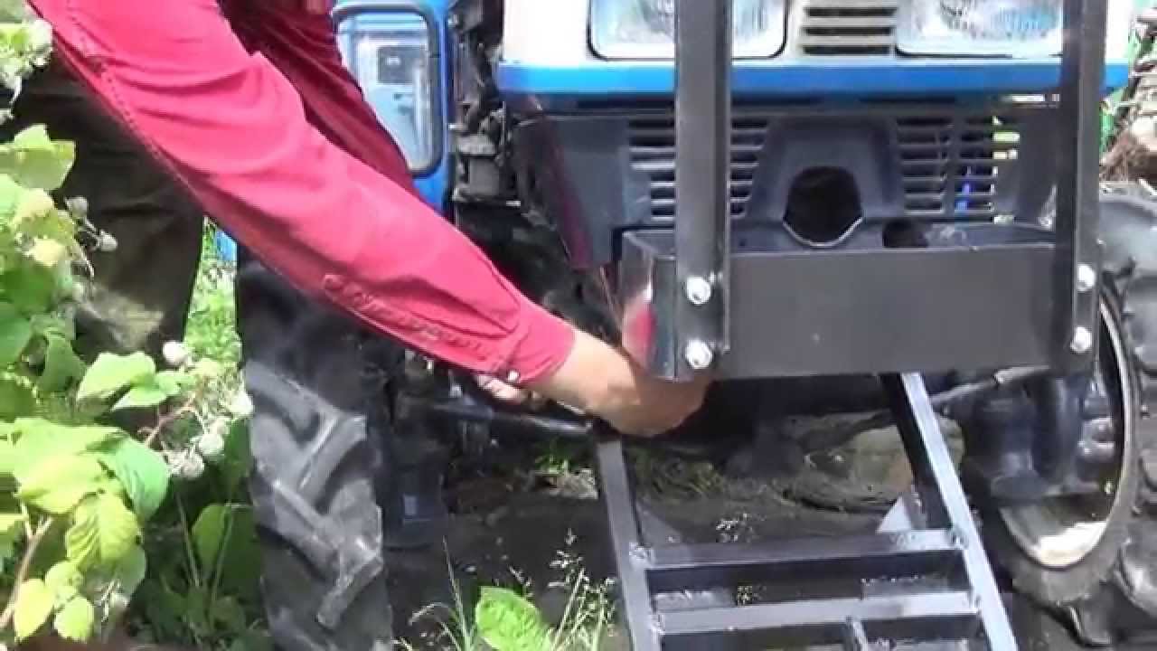 Делаю бульдозер. Iseki TU 155 трактор
