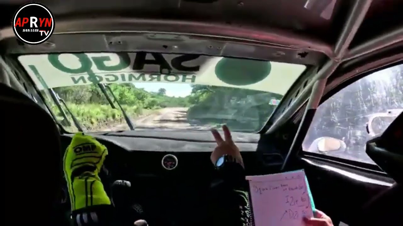 A BORDO CRISTIAN GONZALEZ MATIAS RAMOS  RALLY DE LA TOMA 2025