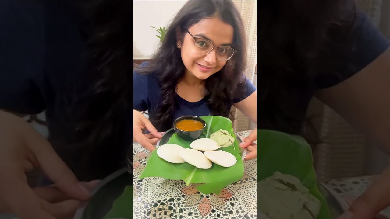सिर्फ 1 घंटे में बनाई इडली सांभर और नारियल की चटनी