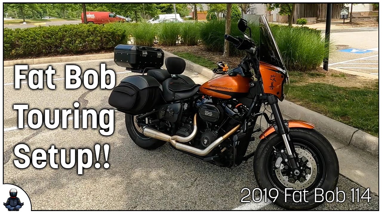 Обзор конфигурации туристического Fat Bob. Да, у Fat Bob много индивидуальностей!