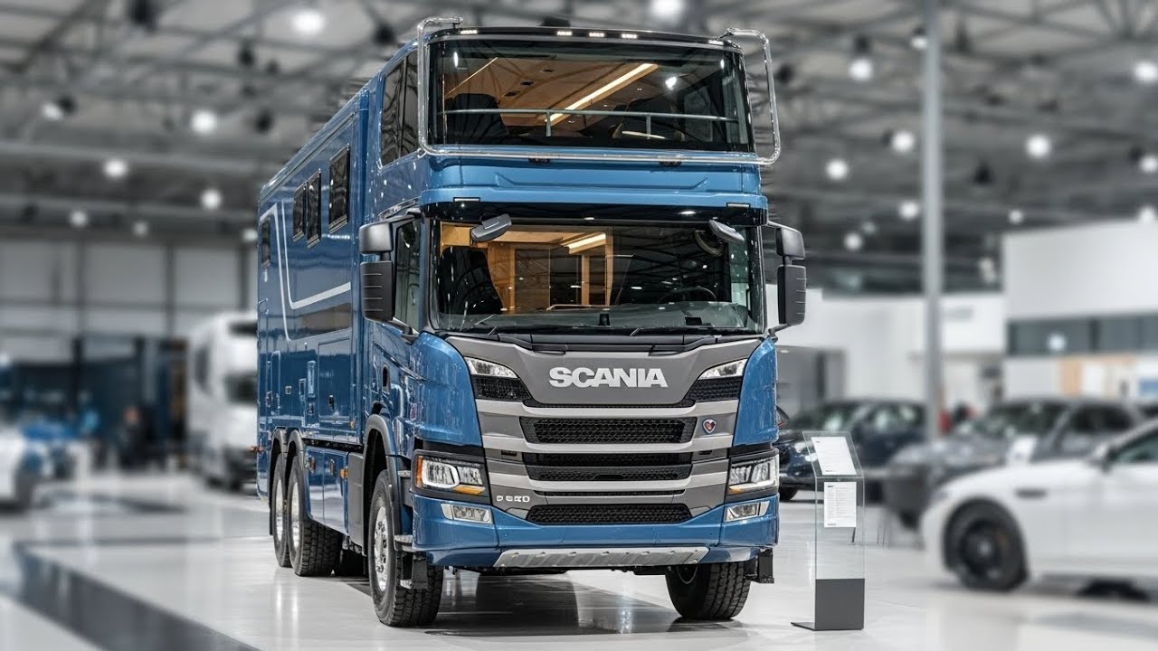 2026 Scania Double Decker 6x6 &mdash; самый мощный автодом будущего