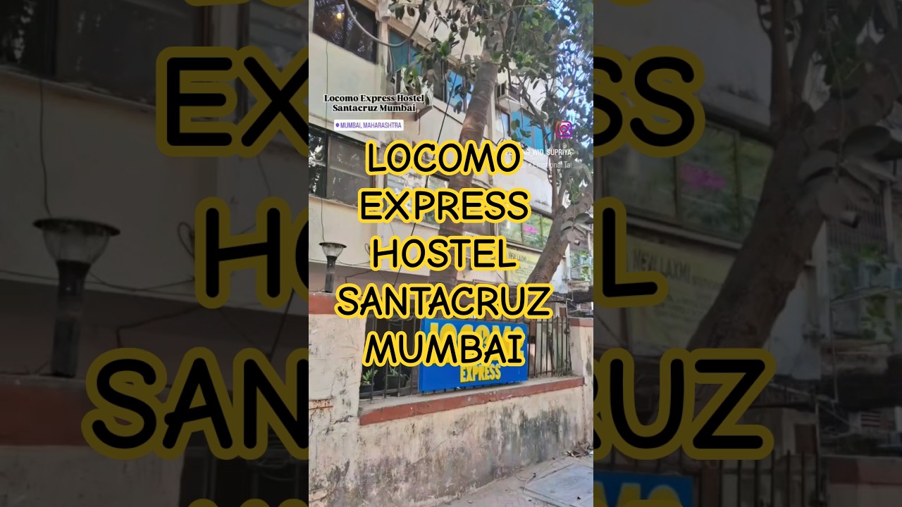Locomo Express Hostel, Santacruz, Mumbai #travel #travelvlog #travelling #traveling #mumbai #hostel