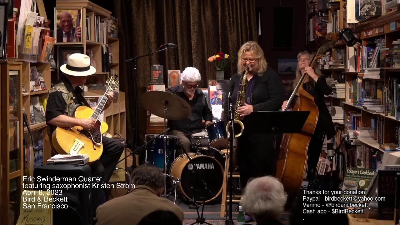 Eric Swinderman Quartet featuring saxophonist Kristen Strom