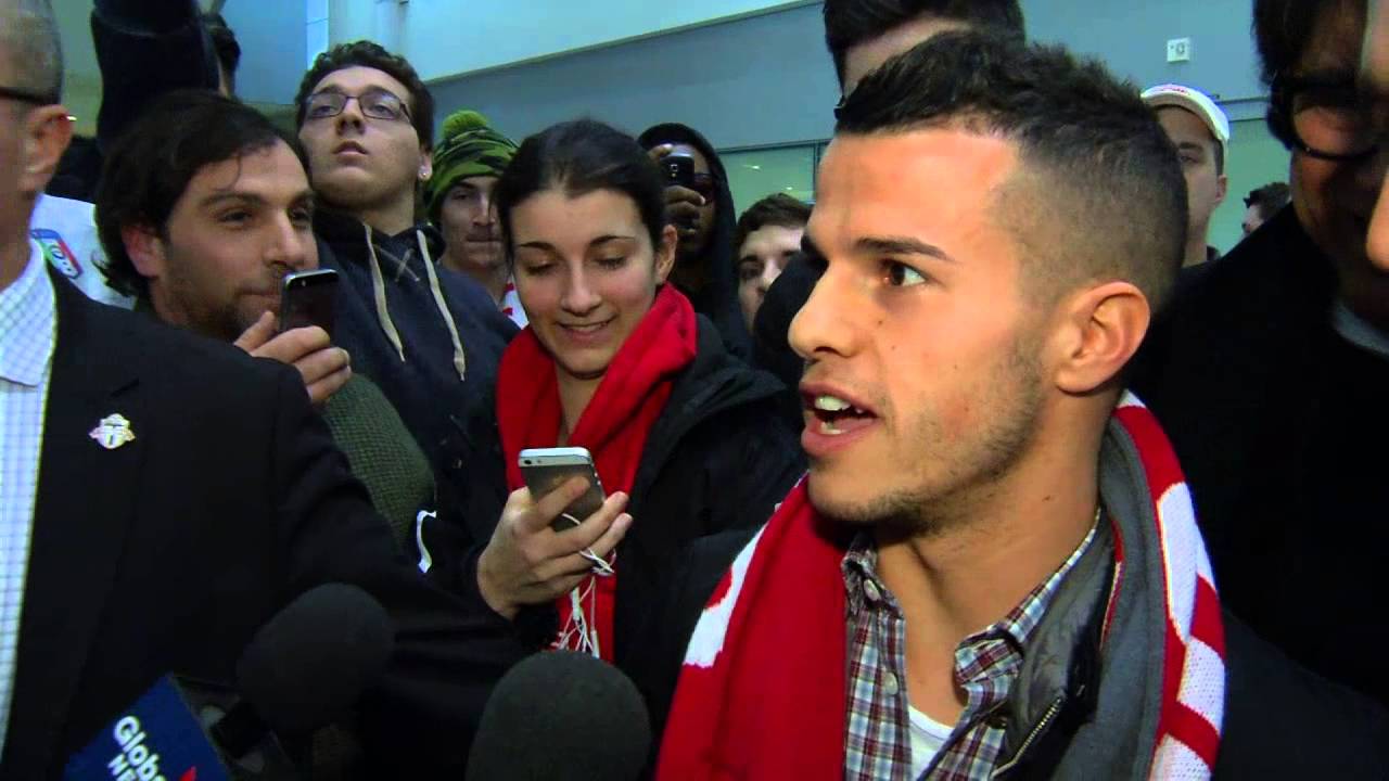 Sebastian Giovinco Arrives in Toronto - February 5, 2015
