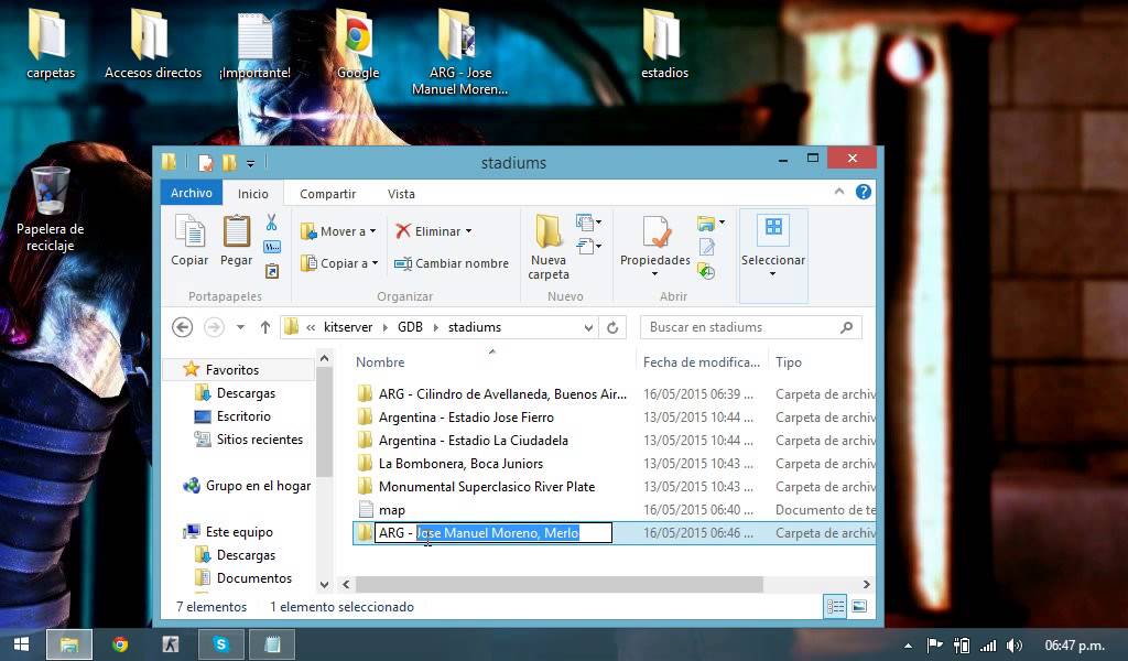 como poner estadios al pes 6 (con kitserver)