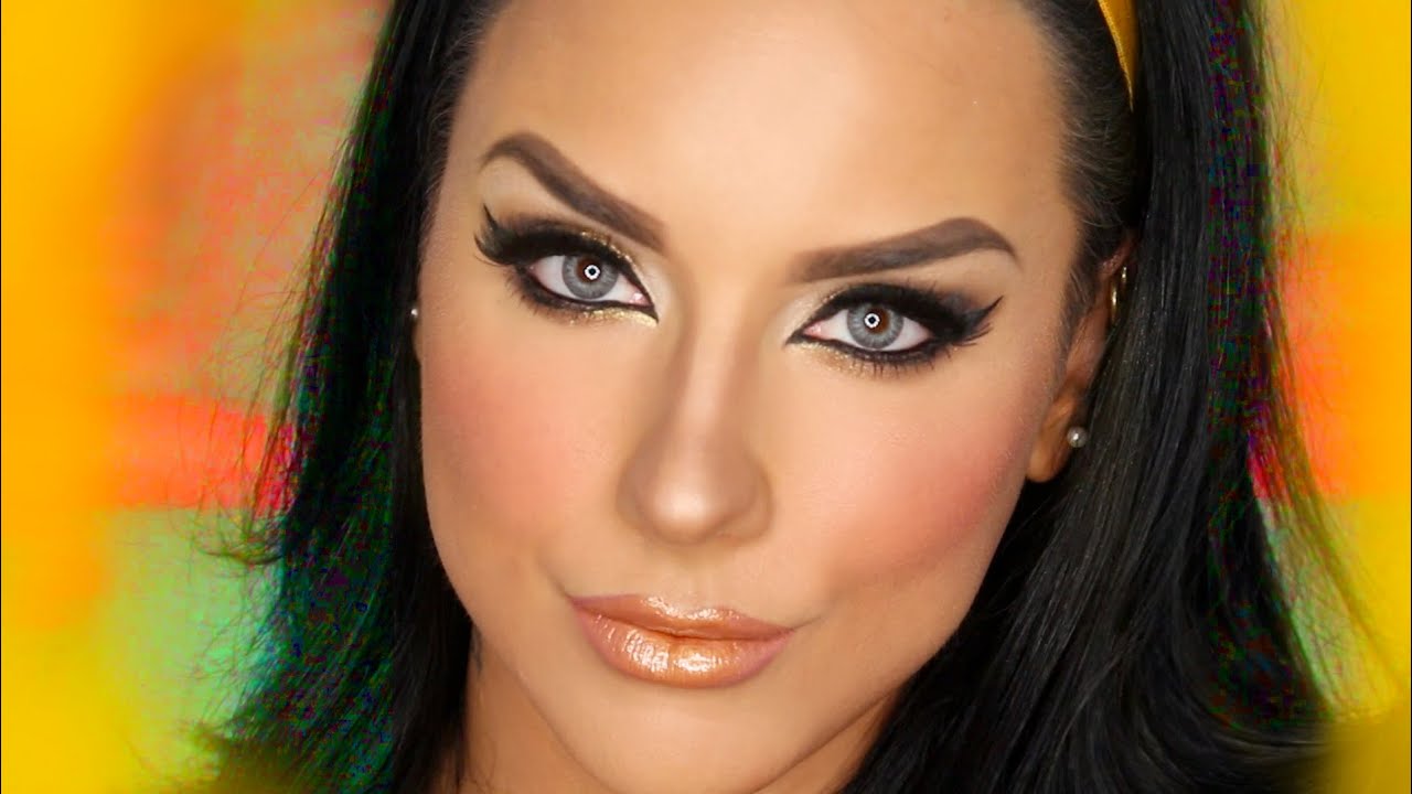 Get Ready With Me:  Gold Summer Makeup