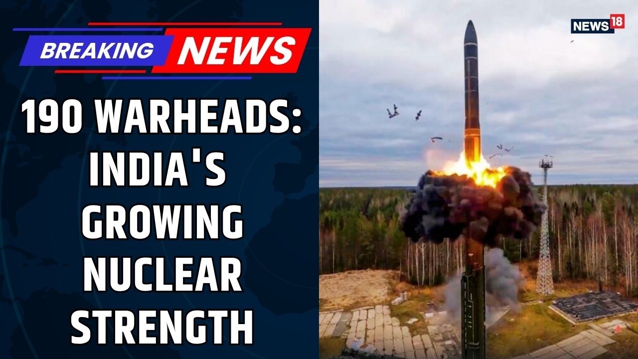 India Surpasses Pakistan In Nuclear Arsenal | SIPRI Report | India Now Has 190 Nuclear Warheads