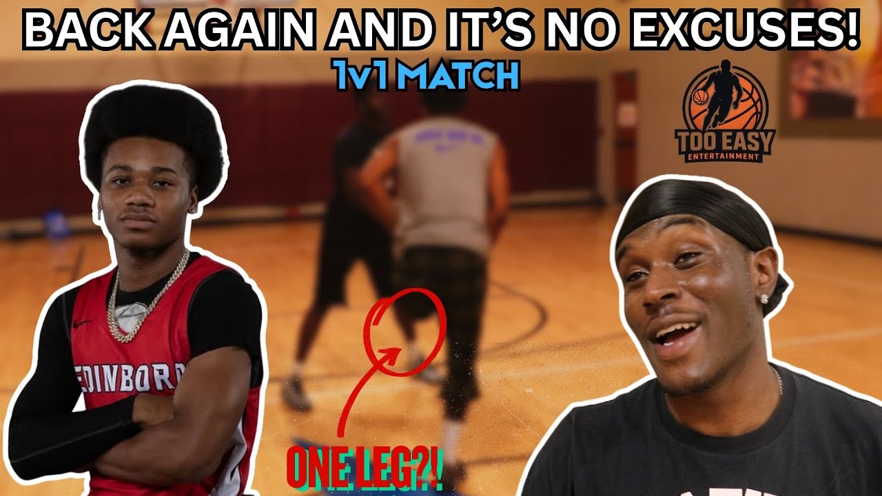 One Leg And Still NO EXCUSES! OneLegBandit vs Momo Flicks 1v1 Basketball