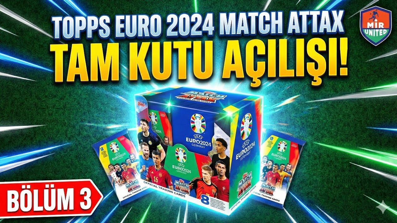 Efsane Patrick Vieira İmzalı Kartı Bulduk! | Topps Euro 2024 Match Attax 3. Bölüm