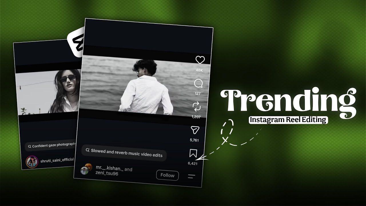 Instagram Trending Black & White Smooth Slow-mo Reel Editing Tutorial | Rahul Royzzz