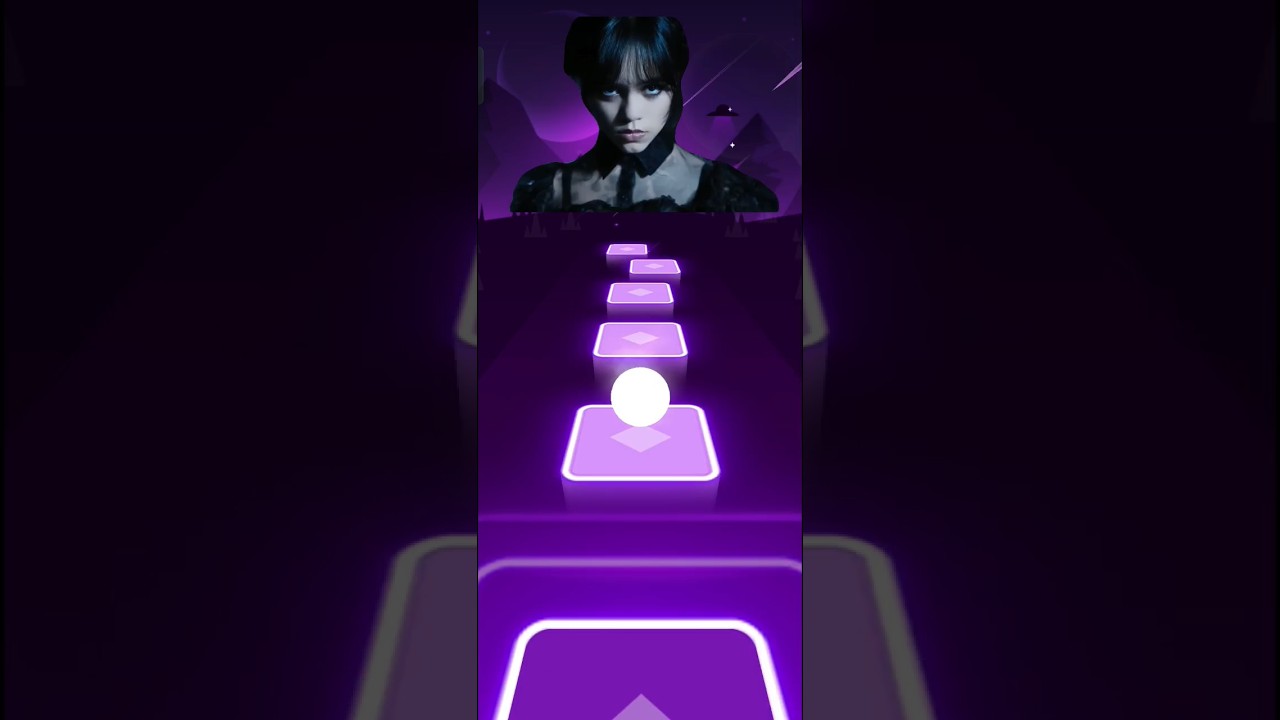 Wednesday Addams Dance Song | Tiles Hop EDM Rush 