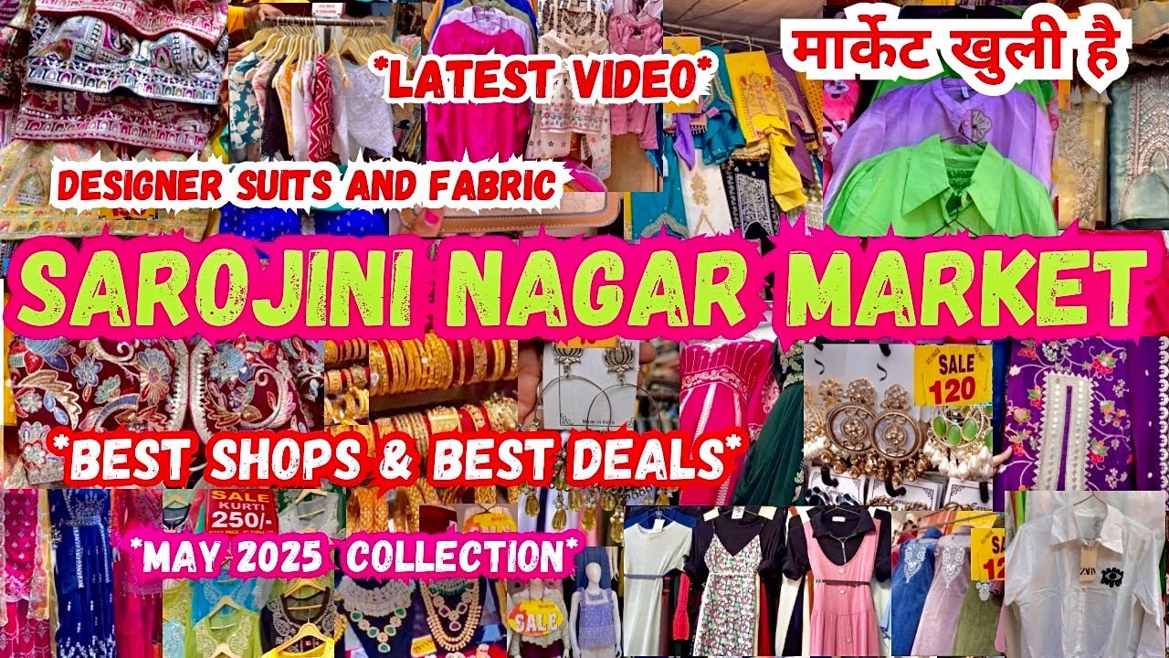 Sarojini Nagar Market Delhi | Latest Summer Collection with Shop Number May 2025 | That Pinkish Girl
